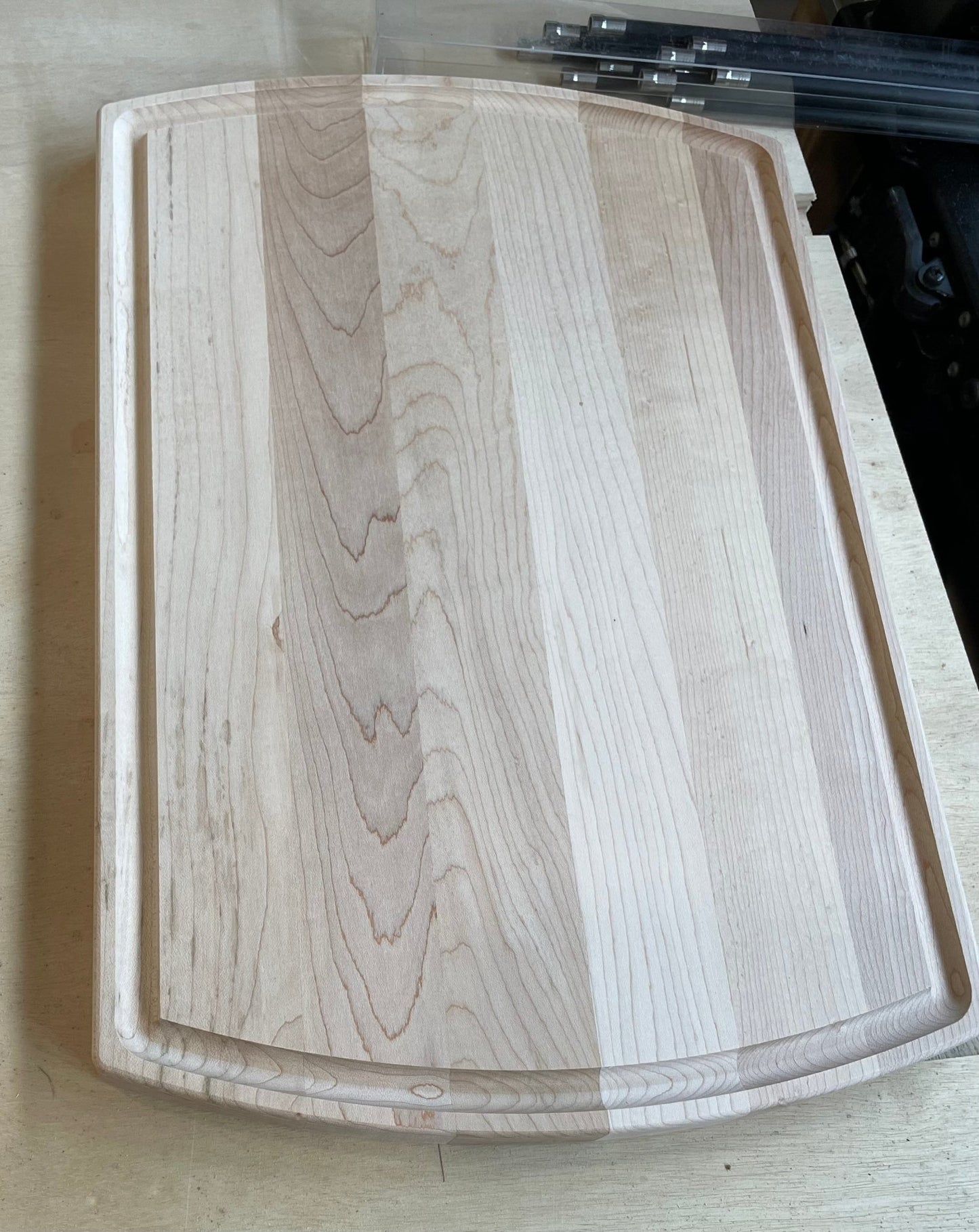 Face Grain Cutting Board with Juice Grooves - M5 Branding Co