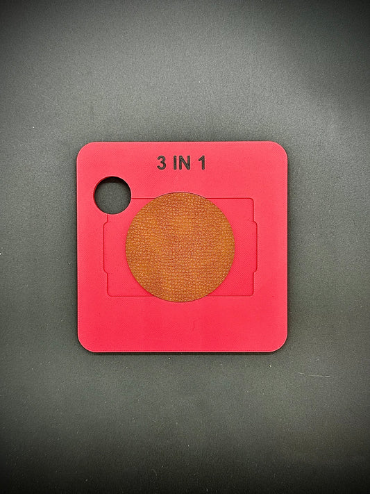 3D Printed xTool F1 Leather Patch Jig - 22 Total Options!