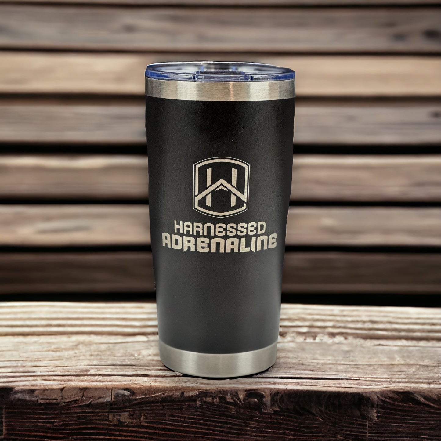 Custom Engraved Tumbler with Your Business Logo - M6 Craftworks