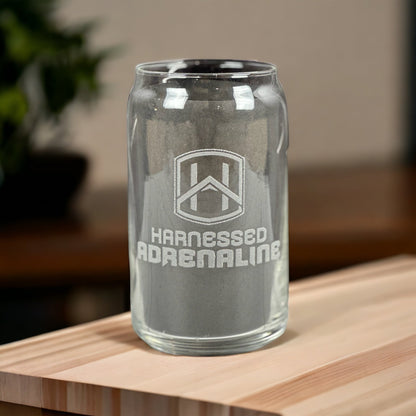 Glass Can | Custom Laser Engraved - M6 Craftworks